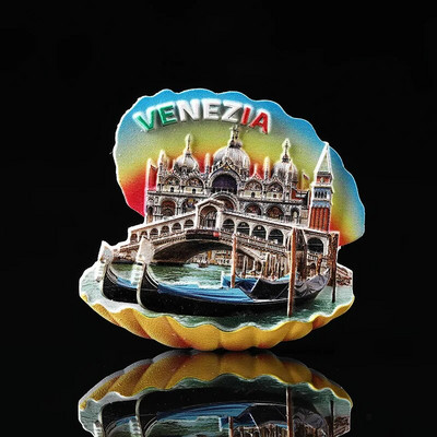 Word Travel VENEZIA külmkapimagnetiga kleebismagnetid külmikute jaoks kodukaunistuse sõnum Külmkapimagnetid kleebis, suveniir kingitus