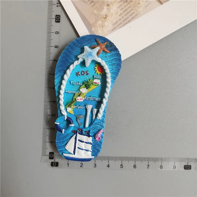 Grčka Turizam Magnet za hladnjak Naljepnice za žabu Atena Santorini Pilio Hellas Leptokaria Putovanja Naljepnice za hladnjak Uređenje doma