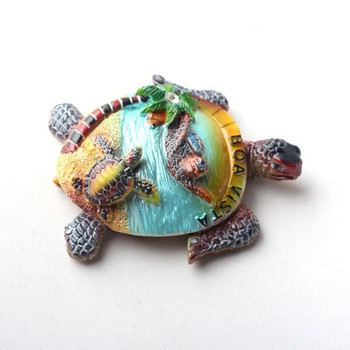 Сувенири за пътуване от Кабо Верде Магнити за хладилник Сладка костенурка Манетични стикери за табло за съобщения Kawaii Подаръци Творчески декор за дома
