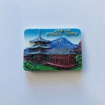 Country Fridge Magnets Tokyo Magnet Travel Resin Mt. Fuji Hokkaido Ψυκτικό Αυτοκόλλητα Σουβενίρ Μαγνητικό