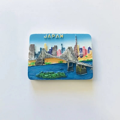 Country Magneti za hladnjak Tokyo Magnet Putna smola Mt. Fuji Hokkaido Naljepnice za rashladno sredstvo Magnetski suvenir