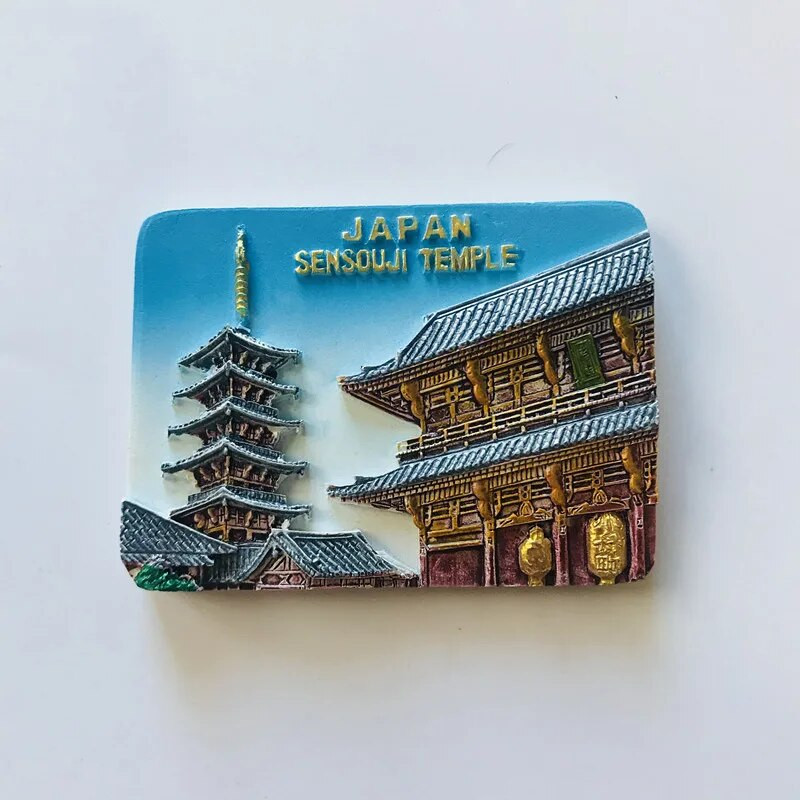 Country Magneti za hladnjak Tokyo Magnet Putna smola Mt. Fuji Hokkaido Naljepnice za rashladno sredstvo Magnetski suvenir
