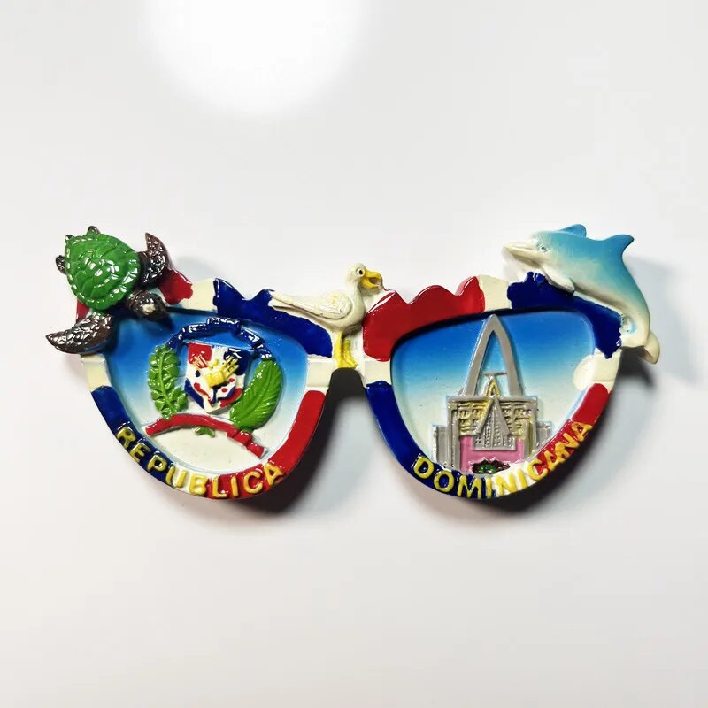 Dominikaani Vabariik külmkapimagnetid turistide suveniirid kodukaunistus pulmadeks sünnipäevakingitused teadetetahvel magnetkleebised