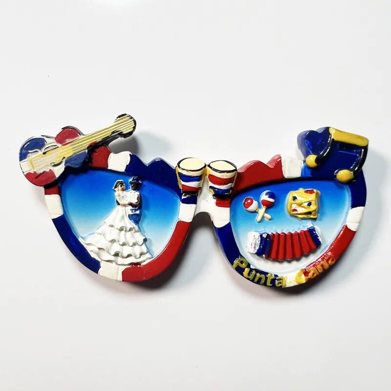 Dominikaani Vabariik külmkapimagnetid turistide suveniirid kodukaunistus pulmadeks sünnipäevakingitused teadetetahvel magnetkleebised