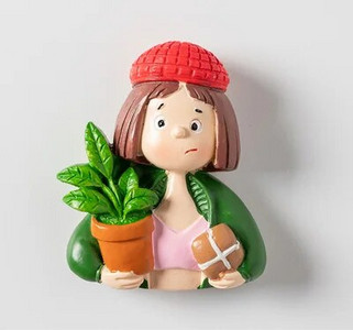 Dropshipping Creative Léon Resin šaldytuvo magnetas 3D šaldytuvo magnetas Klasikinis filmų personažai Šaldytuvo magnetinis lipdukas