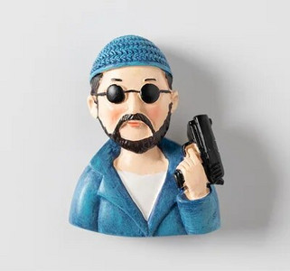 Dropshipping Creative Léon Resin šaldytuvo magnetas 3D šaldytuvo magnetas Klasikinis filmų personažai Šaldytuvo magnetinis lipdukas