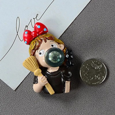 Trimatis 3D Personality Creative Šaldytuvo magnetai Mieli magnetai Magnetai Namų dekoras