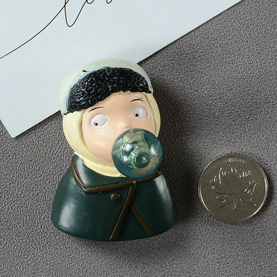 Trimatis 3D Personality Creative Šaldytuvo magnetai Mieli magnetai Magnetai Namų dekoras