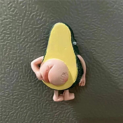 Trimatis 3D Personality Creative Šaldytuvo magnetai Mieli magnetai Magnetai Namų dekoras