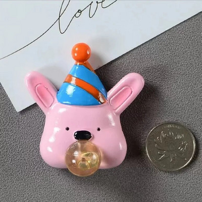 Trimatis 3D Personality Creative Šaldytuvo magnetai Mieli magnetai Magnetai Namų dekoras