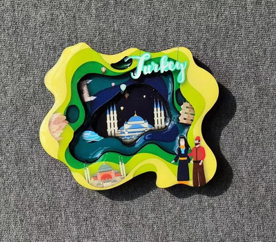 Sjedinjene Američke Države Filipini Kuba Nizozemska Portoriko Šri Lanka Malezija Mauricijus Turistički suvenir Magnetska drvena naljepnica za hladnjak