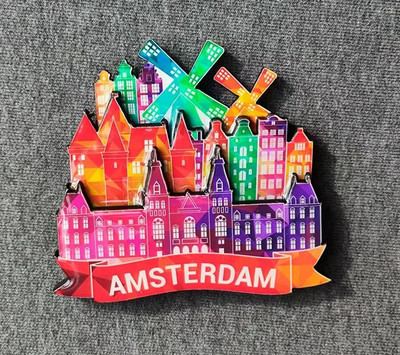 Sjedinjene Američke Države Filipini Kuba Nizozemska Portoriko Šri Lanka Malezija Mauricijus Turistički suvenir Magnetska drvena naljepnica za hladnjak