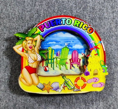 Sjedinjene Američke Države Filipini Kuba Nizozemska Portoriko Šri Lanka Malezija Mauricijus Turistički suvenir Magnetska drvena naljepnica za hladnjak