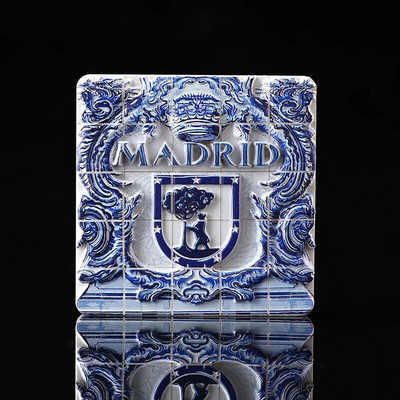 Kelionių suvenyrai Magnetiniai lipdukai šaldytuvui Kawaii namų dekoravimui Kūrybiški 3D šaldytuvo magnetai Madrido keliaujantys suvenyrai