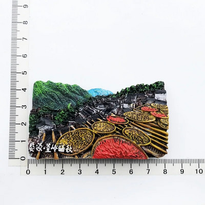 Magneți pentru frigider China Hong Kong Beijing Shanghai Nanjing Xian orașe Suveniruri turistice Autocolante pentru frigider Decor magnetic de casă