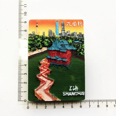 Magneți pentru frigider China Hong Kong Beijing Shanghai Nanjing Xian orașe Suveniruri turistice Autocolante pentru frigider Decor magnetic de casă