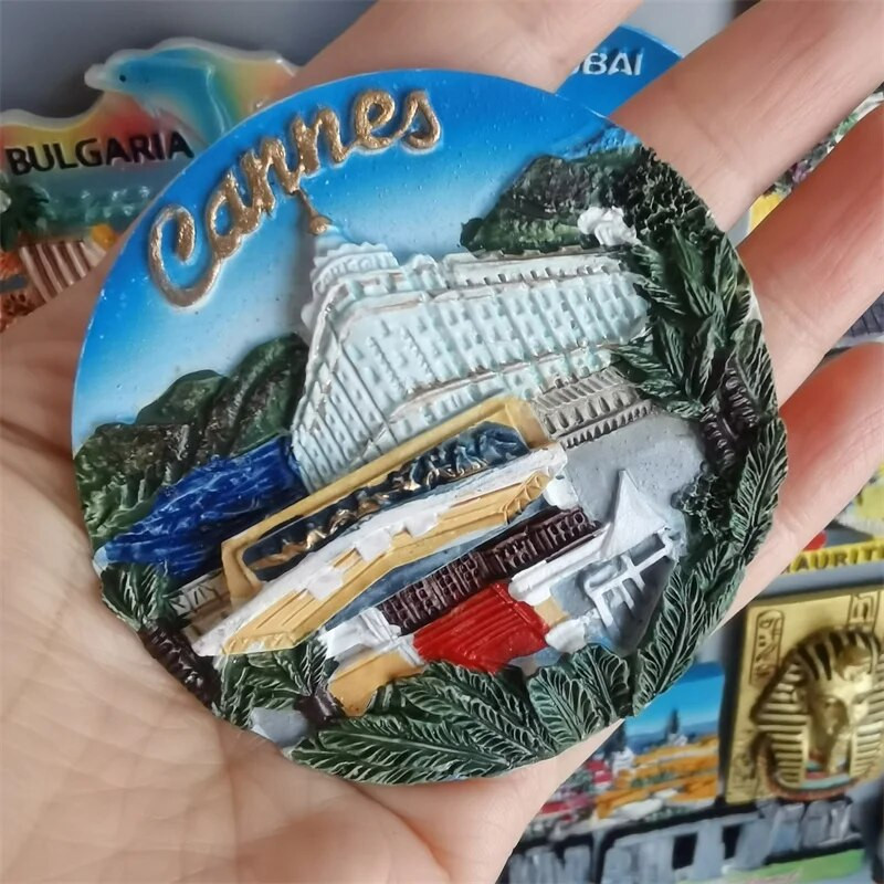 Külmkapimagnetid Soome Cannes Bulgaaria Kanada USA Kreeta Egiptus Šveits Luksemburg turistide suveniiride kleebiste kollektsioon