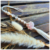 Roosa kvarts MACRAMÉ ripatskivi armastusest vääriskivi Lucky Charm võtmehoidja auto võlu auto tahavaatepeegli kaunistus kodukaunistus