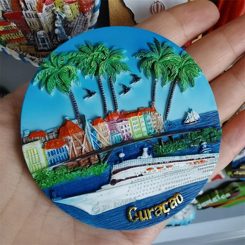 Külmkapimagnetkleebised Curacao Holland Norra Saksamaa Brasiilia Iraan Turkai Iirimaa Poola Portugal Chicago Jaapan Šveits