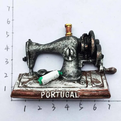 Portugalia Suvenir Lisabona Orașe Madeira Magneți Frigider Rășină Stereo Autocolante Frigider magnetice Decoratiuni Suveniruri Turistice