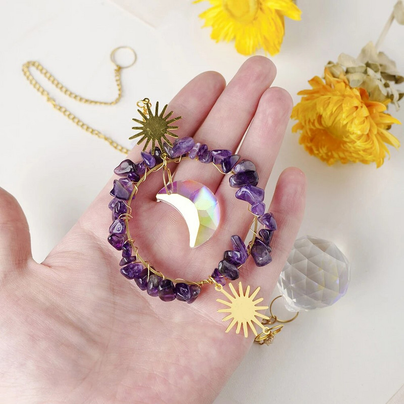 Crystals Prism Rainbow sodo apdaila