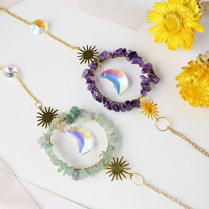 Crystals Prism Rainbow sodo apdaila