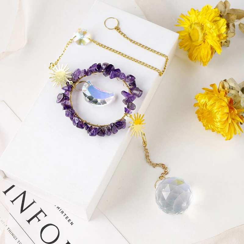 Crystals Prism Rainbow sodo apdaila