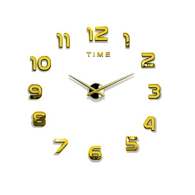 2023 Design modern Ceas mare de perete 3D DIY Ceasuri de cuarț Ceasuri de modă Autocolante acrilice cu oglindă Living Decor Home Decor Horloge