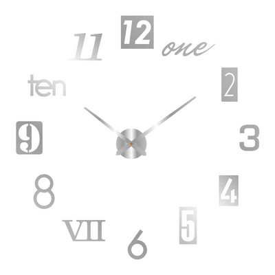 2023 Design modern Ceas mare de perete 3D DIY Ceasuri de cuarț Ceasuri de modă Autocolante acrilice cu oglindă Living Decor Home Decor Horloge