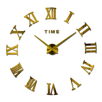 2023 Design modern Ceas mare de perete 3D DIY Ceasuri de cuarț Ceasuri de modă Autocolante acrilice cu oglindă Living Decor Home Decor Horloge