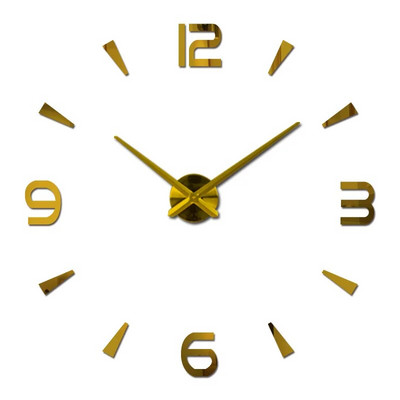 2023 Design modern Ceas mare de perete 3D DIY Ceasuri de cuarț Ceasuri de modă Autocolante acrilice cu oglindă Living Decor Home Decor Horloge