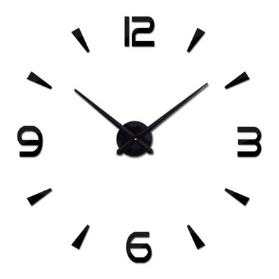 2023 Design modern Ceas mare de perete 3D DIY Ceasuri de cuarț Ceasuri de modă Autocolante acrilice cu oglindă Living Decor Home Decor Horloge