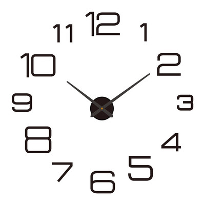 2023 Design modern Ceas mare de perete 3D DIY Ceasuri de cuarț Ceasuri de modă Autocolante acrilice cu oglindă Living Decor Home Decor Horloge