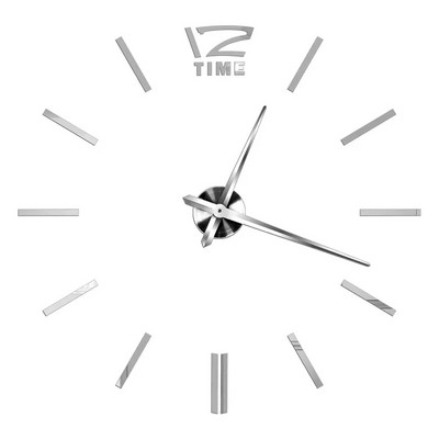 Ceasuri de perete cu numere romane 3D DIY Ceas de perete cu oglindă Autocolant acrilic Ceasuri de cuarț de modă Ceas de decorare a casei reloj de pared