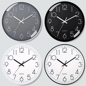 12 inčni moderan, jednostavan zidni sat slatkih boja, tihi sat za dnevnu sobu, zidni sat za dom, novi zidni sat, uređenje doma