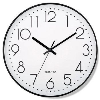 Μοντέρνο απλό ρολόι τοίχου καραμέλα 12 ιντσών Ρολόι σίγασης Ρολόι σαλονιού Επιτοίχιο ρολόι για το σπίτι Νέο ρολόι τοίχου Διακόσμηση σπιτιού