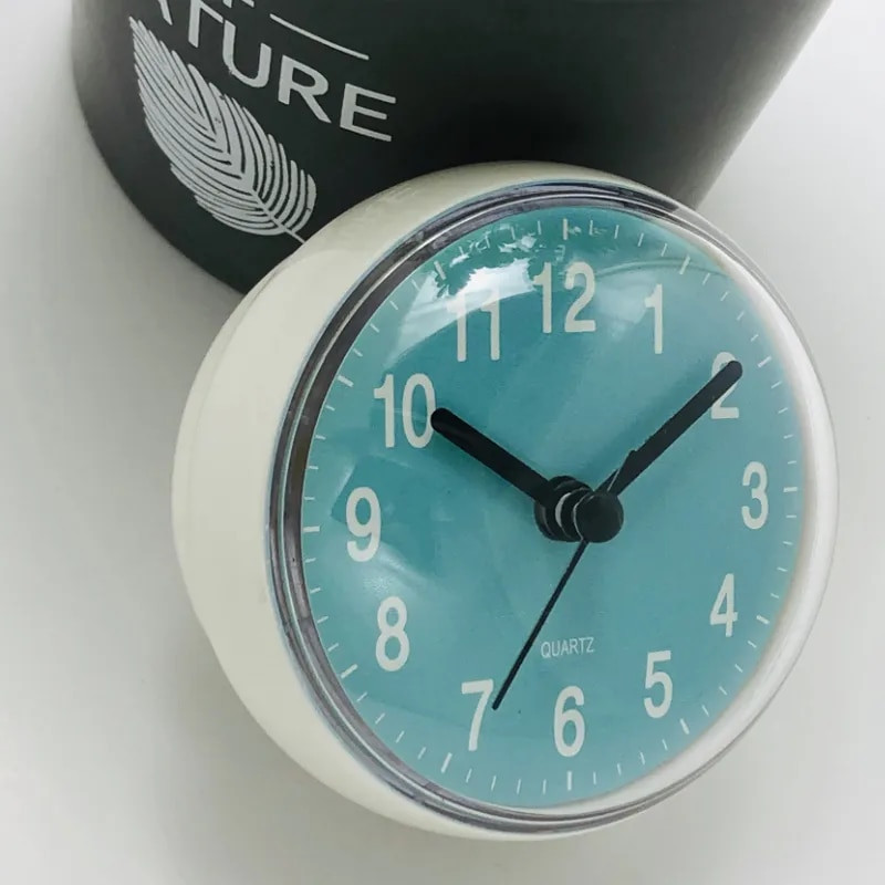 Mini Sucker seinakell Vannitoa uduvastane veekindel 7 cm köögi-WC väike kvartsist lauakell