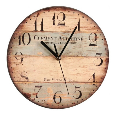 Ceas de perete vintage Ceasuri silențioase rotunde Carfts din lemn montate pe perete Decor artistic pentru acasă dormitor living Decor birou