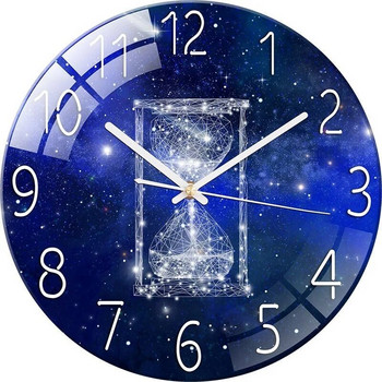 Творчески часовници в европейски стил Всекидневна Безплатен перфориран стенен часовник Домакински безшумен спален кварцов часовник Цифров стенен часовник