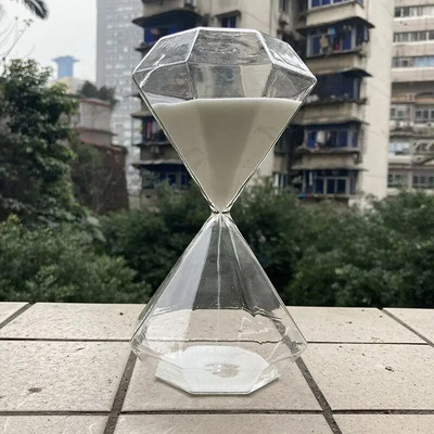 Ceas de nisip, clepsidra cu diamante, 5 minute, clepsidra de nisip, cadou pentru copii, cronometru de nisip, decorațiuni pentru casă, disponibil în mai multe opțiuni de culoare