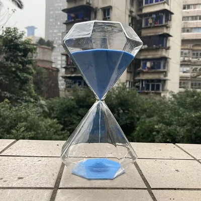 Ceas de nisip, clepsidra cu diamante, 5 minute, clepsidra de nisip, cadou pentru copii, cronometru de nisip, decorațiuni pentru casă, disponibil în mai multe opțiuni de culoare