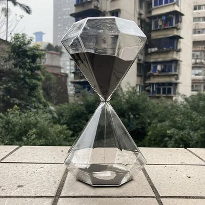 Ceas de nisip, clepsidra cu diamante, 5 minute, clepsidra de nisip, cadou pentru copii, cronometru de nisip, decorațiuni pentru casă, disponibil în mai multe opțiuni de culoare