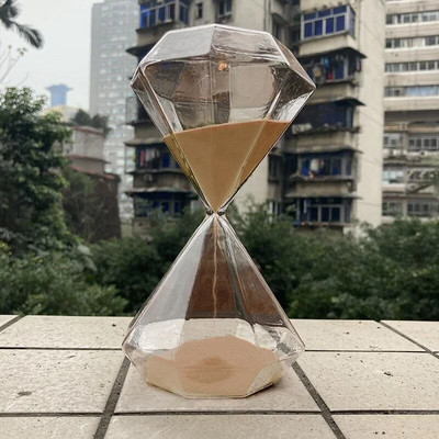 Ceas de nisip, clepsidra cu diamante, 5 minute, clepsidra de nisip, cadou pentru copii, cronometru de nisip, decorațiuni pentru casă, disponibil în mai multe opțiuni de culoare