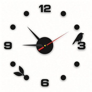 Το νέο ψηφιακό ρολόι τοίχου Διακοσμητικά Στολίδια για Σαλόνι DIY Ακρυλικό Καθρέφτη Quartz Modern