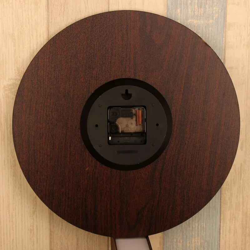 Loominguline Euroopa vaikne seinakell 40 cm 3D Retro Rustic DIY dekoratiivne luksuslik seinakell kodubaari kohviku kaunistamiseks