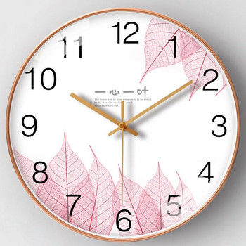 Σκανδιναβικό ρολόι τοίχου Μοντέρνο δημιουργικό σιωπηλό ρολόι Ρολόι χαλαζία Ρολόι διακόσμηση τοίχου Ρολόι Ώρα ρολογιού για το σπίτι Σαλόνι Υπνοδωμάτιο