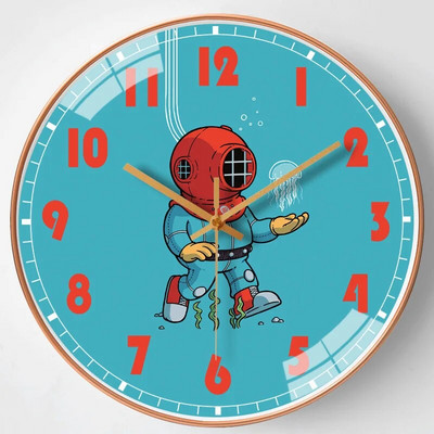 Σκανδιναβικό ρολόι τοίχου Μοντέρνο δημιουργικό σιωπηλό ρολόι Ρολόι χαλαζία Ρολόι διακόσμηση τοίχου Ρολόι Ώρα ρολογιού για το σπίτι Σαλόνι Υπνοδωμάτιο