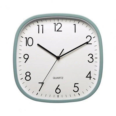 Numbriline seinakell Suure täpsusega ruudukujuline seinakell Vaikne, mitte tiksuv kvartsliikumisega trükipatarei Magamistoa jaoks