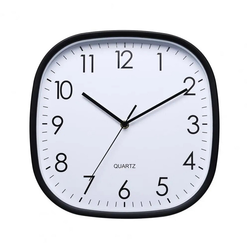 Numbriline seinakell Suure täpsusega ruudukujuline seinakell Vaikne, mitte tiksuv kvartsliikumisega trükipatarei Magamistoa jaoks