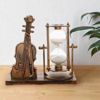 Настолна цигулка Декоративна за рафт за книги, спалня - подаръци за новодомци
